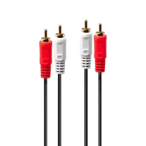 Image of Lindy Audio Cable 2xPhono Stereo/2m
