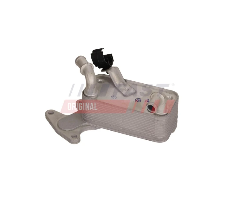 Image of FAST FT04619 Oil Cooler, automatic transmission without oil filter housing Aluminium Oil Cooler,automatic transmission (1047)