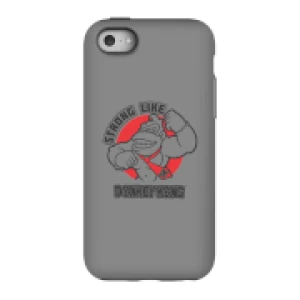 image of Nintendo Donkey Kong Strong Like Donkey Kong Phone Case - iPhone 5C - Tough Case - Gloss