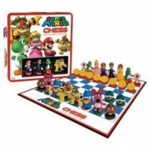 image of Super Mario Collectors Tin Edition Chess Game