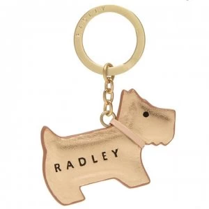 Image of Radley Go Walkies Keyring - ROSE GOLD