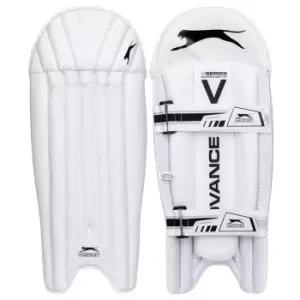 Image of Slazenger Advance Wicket Keeper Pads Juniors - White
