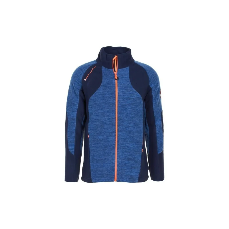 Image of Fleece jacket Peak Mountain Cecut Bleu Male XL