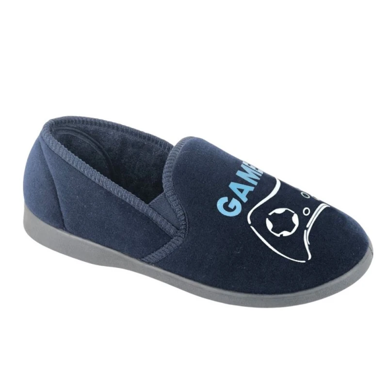 Image of Zedzzz Gamer Slippers in Baby Blue Size: 4 Baby Blue Unisex 4