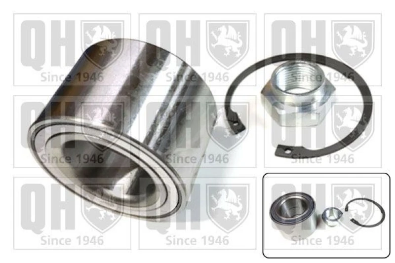 Image of QUINTON HAZELL Wheel bearing kit QUINTON HAZELL QWB1580