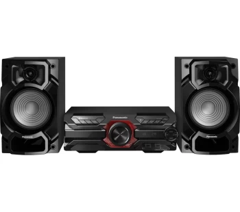 image of PANASONIC SC-AKX320E-K Bluetooth Megasound Party Hi-Fi System - Black