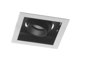 Image of APOLLO LED Recessed Adjustable Downlight Black 1600lm 4000K 15x15x9.4cm