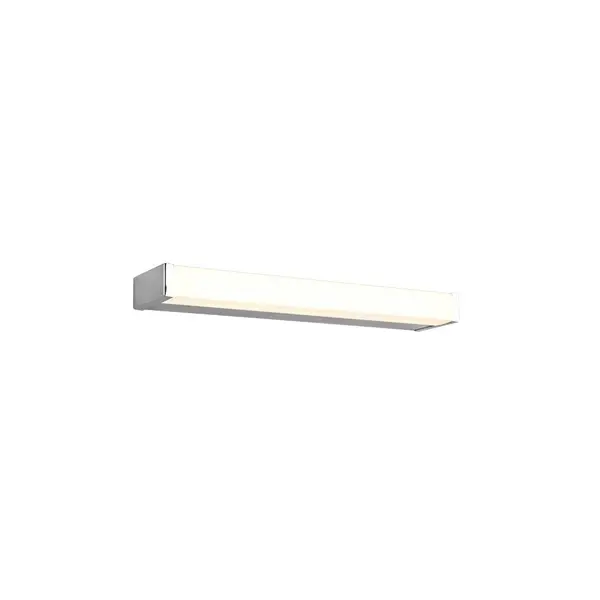 image of Fabio Modern 42cm Bathroom Wall Lamp Chrome 3000K IP44