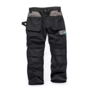 image of Tough Grit Holster Work Trousers Black - 30L