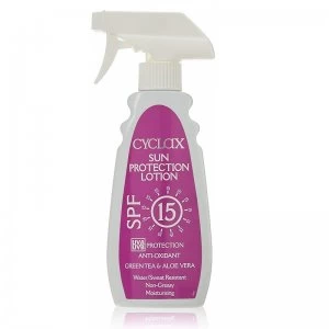 Image of Cyclax Sun Protection Lotion Spray SPF15 250ml