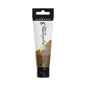 Image of Daler Rowney 129059707 System 3 Acrylic Paint 59ml Rich Gold (Hue)