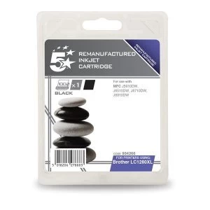 Image of 5 Star Office Brother LC1280XL Black Inkjet Cartridge