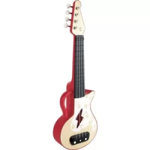 Image of Hape Mini guitar Elektrische Lern-Ukulele, Rot