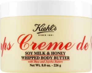 image of Kiehl's Creme de Corps Soy Milk & Honey Whipped Body Butter 226g