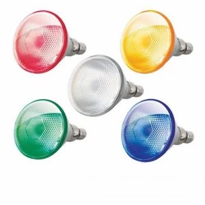 Image of KnightsBridge 80W Edison Screw PAR38 Flood Reflector Bulb - Blue