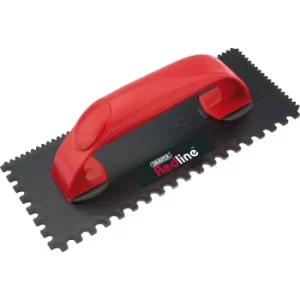 Image of Draper Redline Adhesive Spreader Trowel 10" 4" 1/2"