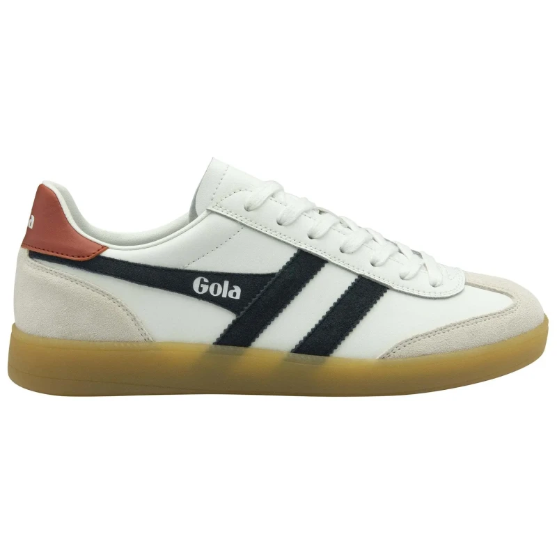 Image of Gola Leather lace-up trainers Gola Viper Leather Blanc Male 44