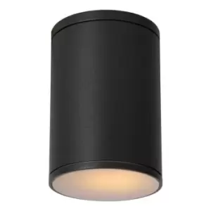 Image of Lucide tubix - Surface Mounted Ceiling Spotlight Outdoor - Ø10,8cm - 1xE27 - IP54 - Anthracite