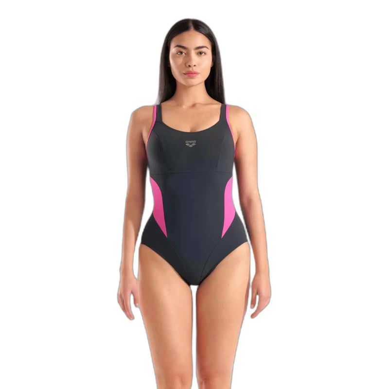 Image of Womens 1 Piece swimsuit Arena Makimurax Gris Female 40