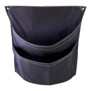 Image of Racksack for platform trolleys, with 2 pockets, blue