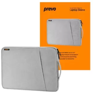 image of PREVO LB007 notebook case 39.6cm (15.6") Sleeve case Grey