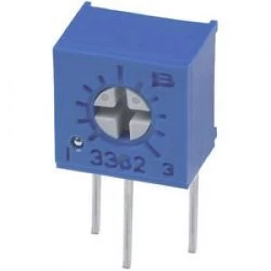 Image of Bourns 3362W 1 203LF Trimming Potentiometer THT 3362 0.5W Fixed Adjustable sidewise 20 k 0.5 W 10