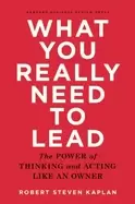 Image of what you really need to lead the power of thinking and acting like an owner