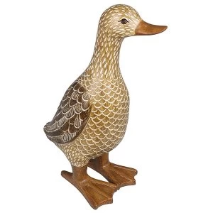 Image of Country Brown Duck Right Ornament