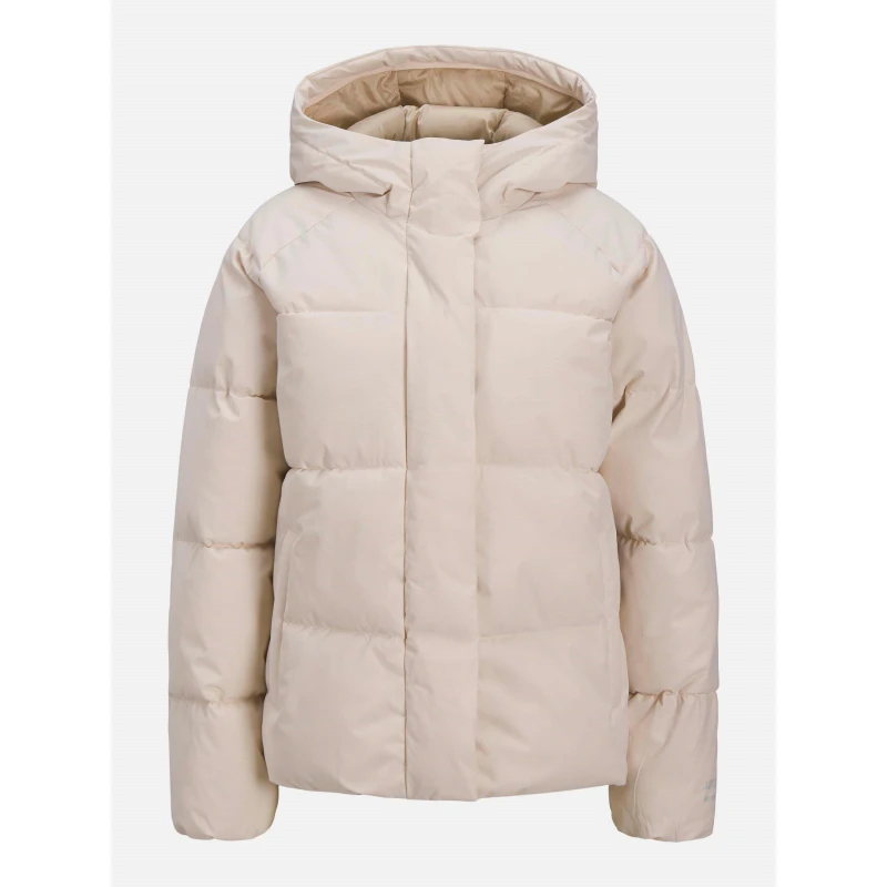 Image of JJXX Womens Global Short Puffer Jacket Moonbeam female 8 (XS)