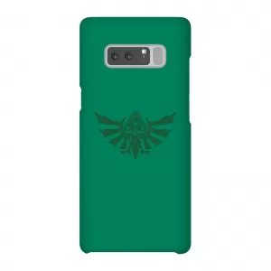 image of Nintendo The Legend Of Zelda Tribal Hyrule Crest Phone Case - Samsung Note 8 - Snap Case - Gloss