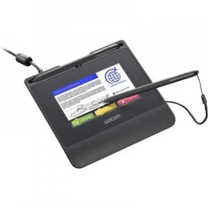 image of Wacom Signature Set STU-540 & sign pro PDF USB Pen holder, signature pad Black