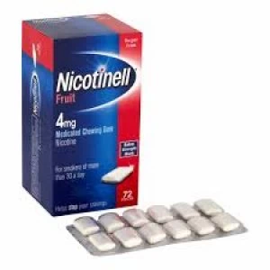 image of Nicotinell Fruit Chewing Gum 2mg 96 pieces