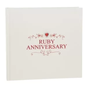 Image of Jewel Ruby Anniversary Album Large 4x6