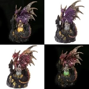Image of LED Crystal Castle Collectable Dragon Figurine