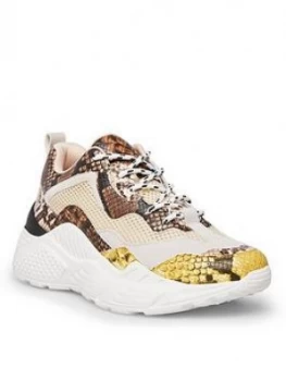 image of Steve Madden Antonia Trainer - Snake Print