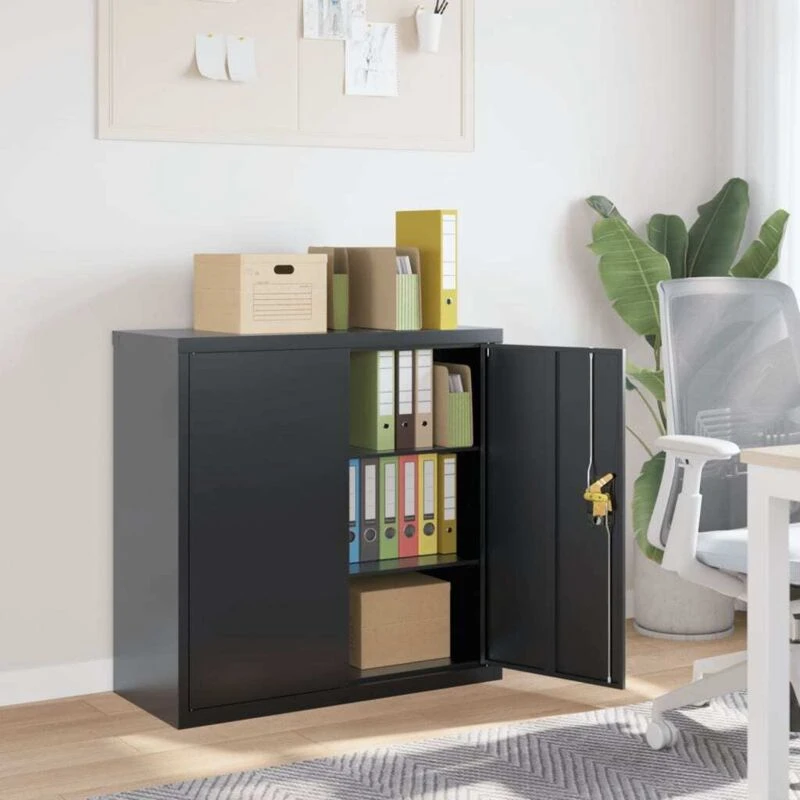 Image of VIDAXL File Cabinet Anthracite 90x40x90cm Steel Vidaxl 8720845889531