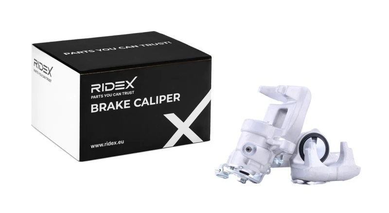 Image of RIDEX 78B1729 Brake caliper Rear Axle, without holder Aluminium Brake Caliper (78)