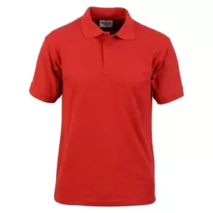 Image of Absolute Apparel Mens Precision Polo (XL) (Red)
