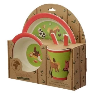 image of Bramley Bunch Farm Reusable Bamboo Composite Kids Set