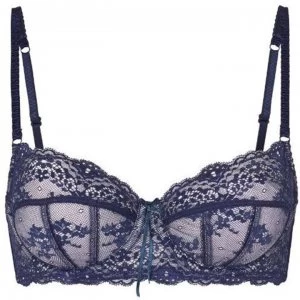 image of Heidi Klum Intimates Sofia Underwire Bra - Navy