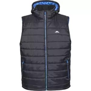 Image of Trespass Mens Franklyn Padded Gilet (S) (Black)