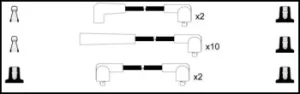 Image of Intermotor Ignition Lead Set 83056