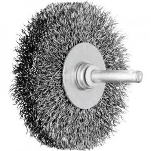 image of PFERD HORSE round brush uncoated 70 x 19mm wire thickness 0.3mm With shaft o 6mm 43701017 10 pc(s)