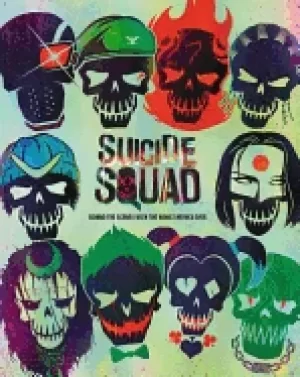 Image of suicide squad behind the scenes with the worst heroes ever