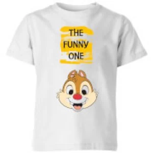 image of Disney Chip 'N' Dale The Funny One Kids T-Shirt - White - 11-12 Years