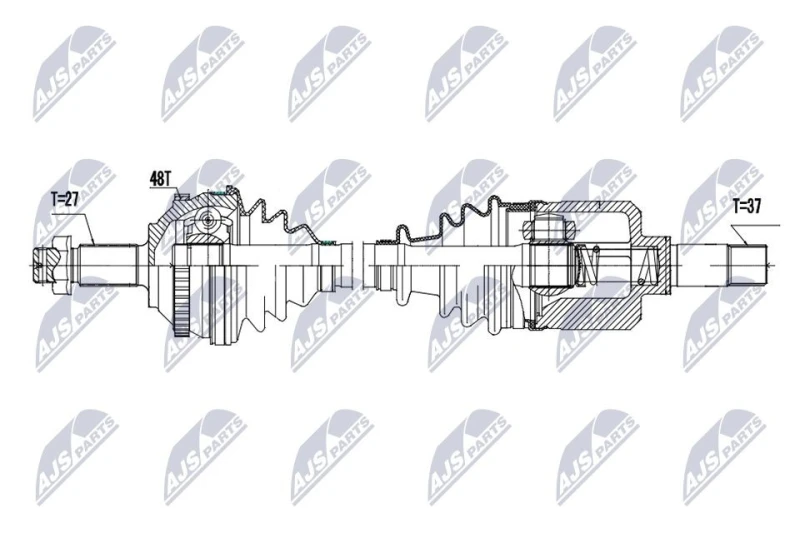 Image of NTY Drive shaft NTY NPW-CT-180