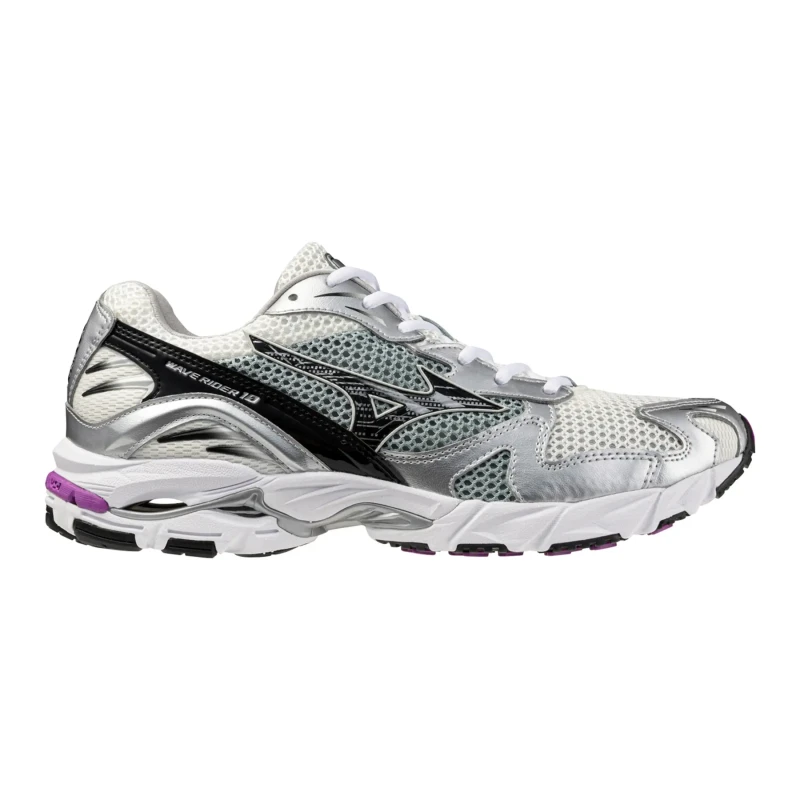 Image of Mizuno Trainers Mizuno S.L. Wave Rider 10 Blanc Male 42