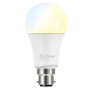 image of Hive Active Light 9W Bayonet Bulb - Cool to Warm White