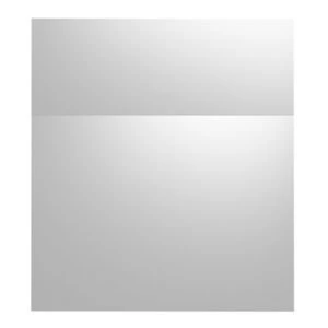 Cooke Lewis Slab Gloss White Fascia pack W500mm