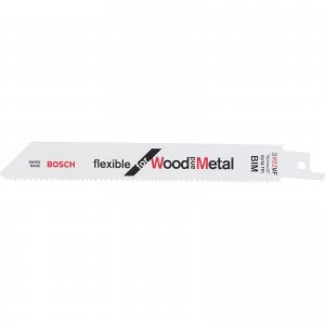 Image of Bosch S922VF Wood and Metal Cutting Reciprocating Saw Blades Pack of 5